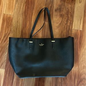 Kate Spade black tote bag